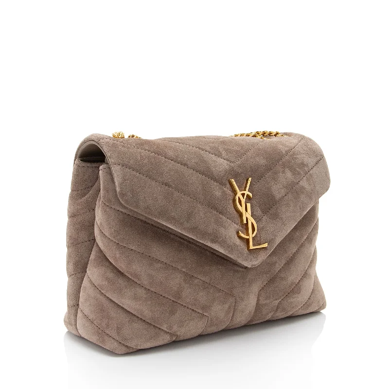 Yves Saint Laurent bags with iconic YSL logoSaint Laurent Suede Monogram LouLou Chain Small Crossbody JtlYPP