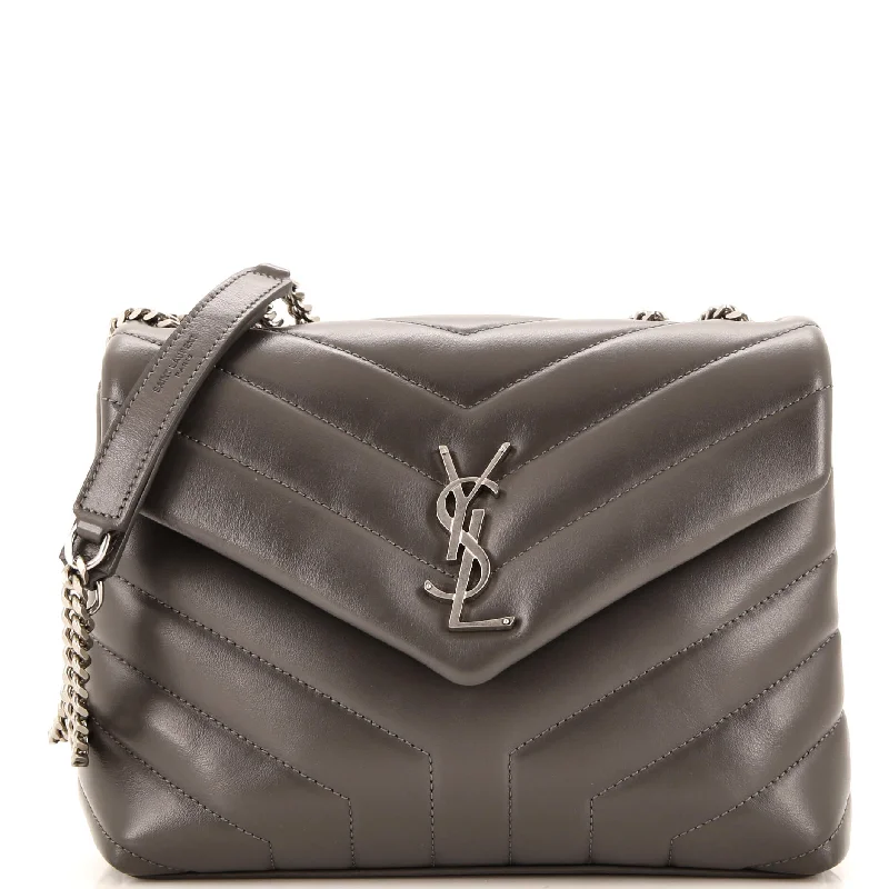 Yves Saint Laurent tote bags for workLoulou Shoulder Bag Matelasse Chevron Leather Small