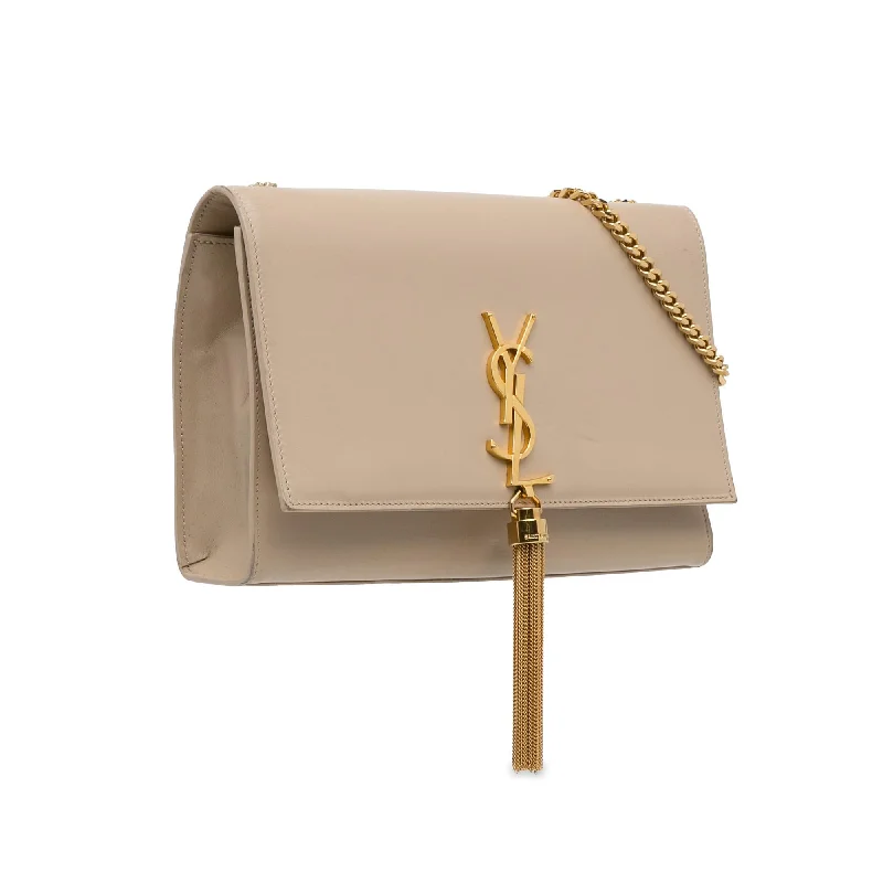 Yves Saint Laurent leather crossbody bagsSaint Laurent Medium Monogram Kate Tassel Crossbody (SHG-hMp8RC