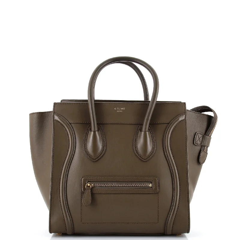 Soft - Touch Celine Duffel Bags for Weekend GetawaysLuggage Bag Smooth Leather Mini