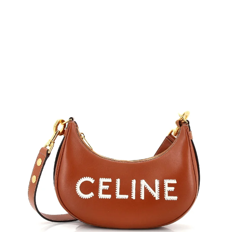 Celine Bags with Contemporary Geometric PrintsAva Strap Bag Leather Medium