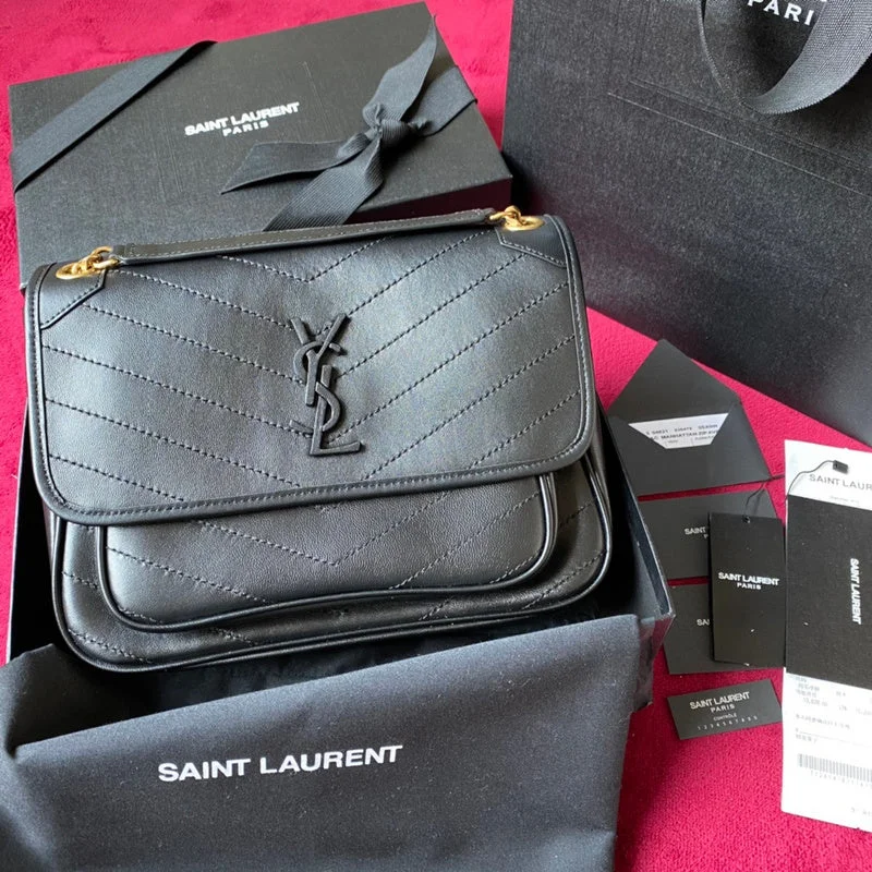 Yves Saint Laurent bags with luxurious suede detailsYves Saint Laurent - Bags