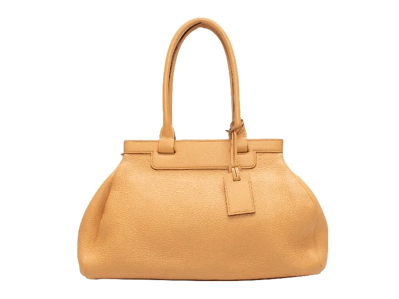 Yves Saint Laurent bags with smooth leather finishTan Moynat Leather Pauline Shoulder Bag