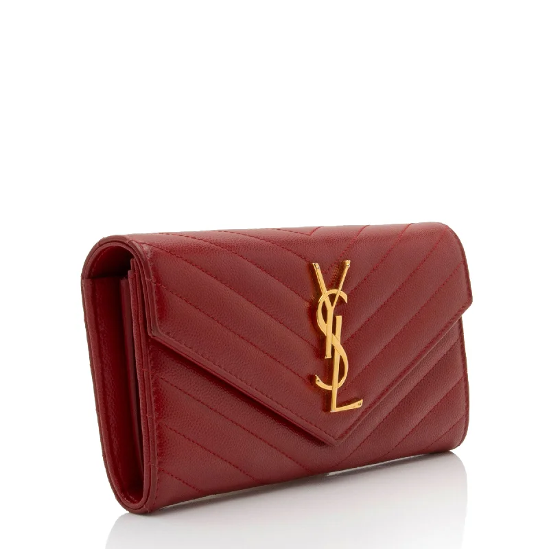 Yves Saint Laurent luxury handbags for womenSaint Laurent Matelasse Grain de Poudre Monogram Wallet dJjYdi