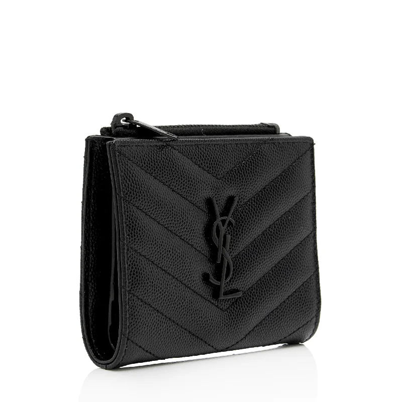 Yves Saint Laurent Rockstud bags for eveningSaint Laurent Matelasse Grain de Poudre Monogram Zipper Card Case JO7h9S