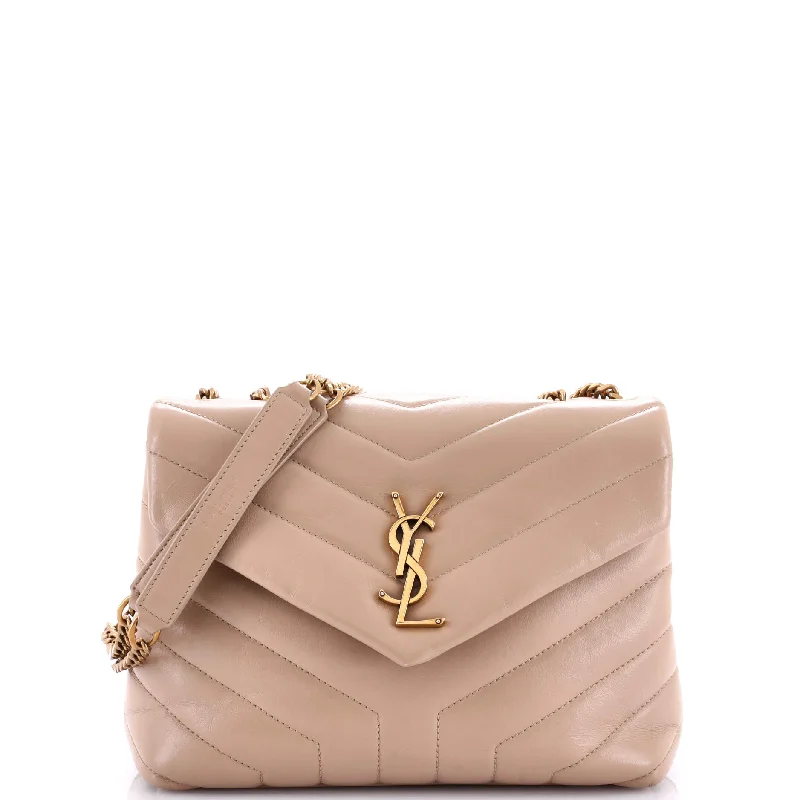 Yves Saint Laurent leather crossbody bagsLoulou Shoulder Bag Matelasse Chevron Leather Small