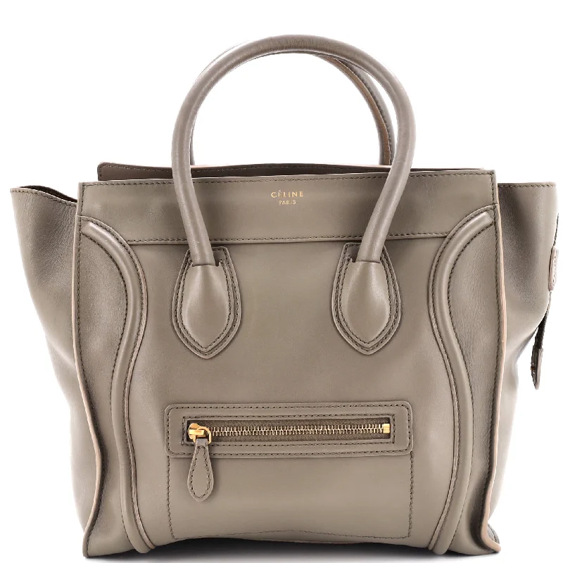 Sustainable Celine Bags Using Eco - Friendly MaterialsLuggage Bag Smooth Leather Mini