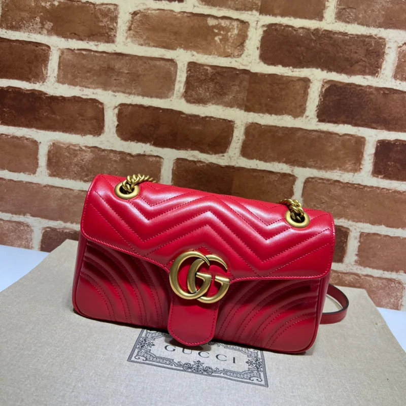 Ladies Gucci shoulder bags with a wide - width strapWF - Gucci Bags - 653