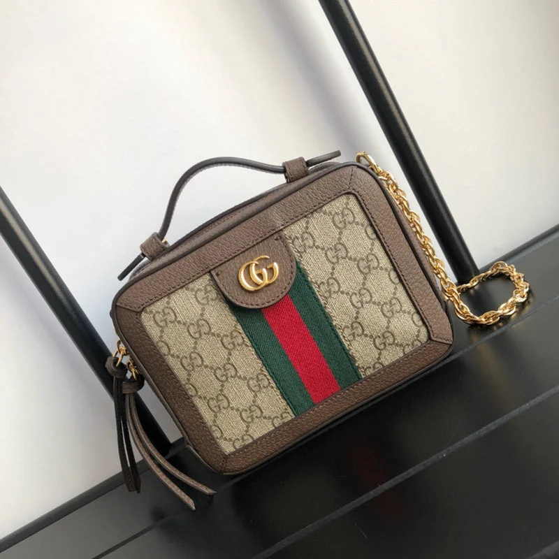 Women Gucci crossbody bags with a woven leather strapBC - Gucci Bags - 4552