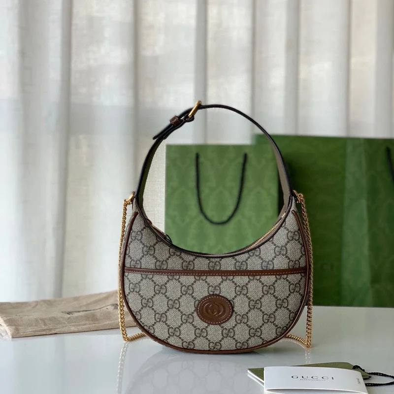 Ladies Gucci shoulder bags with a wide - width strapgucci luxury - Nushad Bags - 662