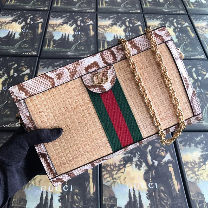 Gucci Marmont bags for women with a snakeskin - effect panelBC - Gucci Bags - 4529