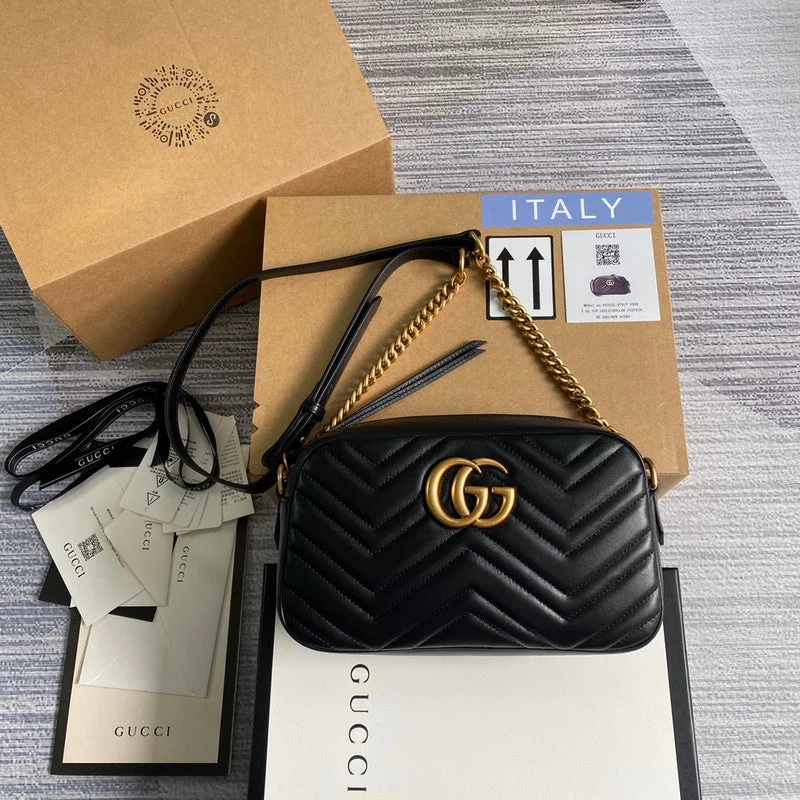 Women Gucci bags with interlocking G hardware for a classic lookBC - Gucci Bags - 4358