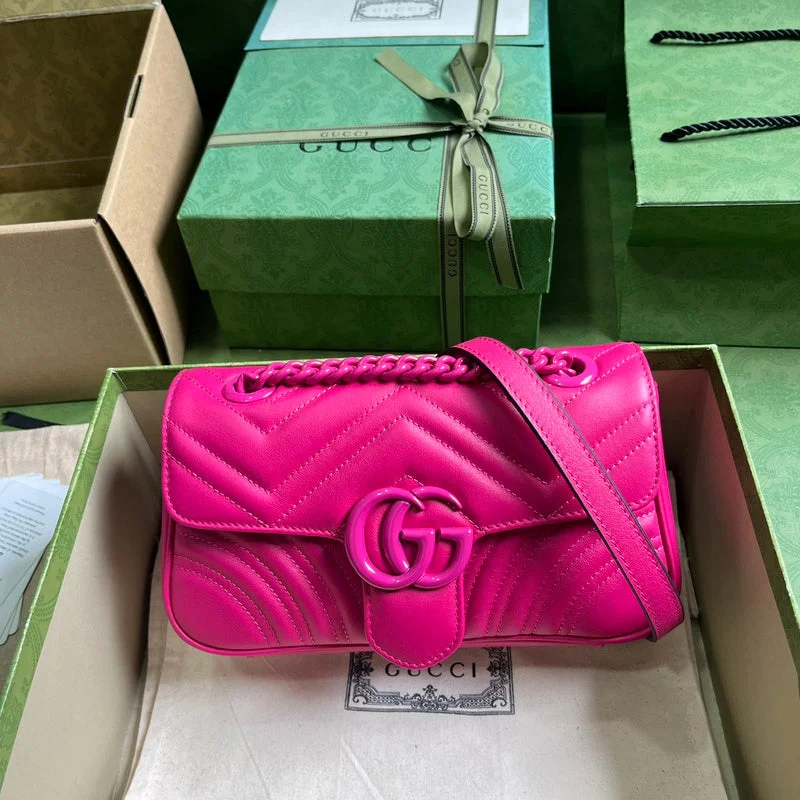 Women Gucci bags with a front - zip pocket for small itemsWF - Gucci Bags - 692