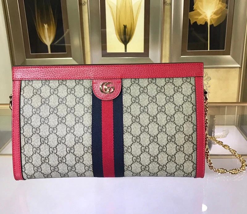 Women Gucci crossbody bags with a woven leather strapBC - Gucci Bags - 4541