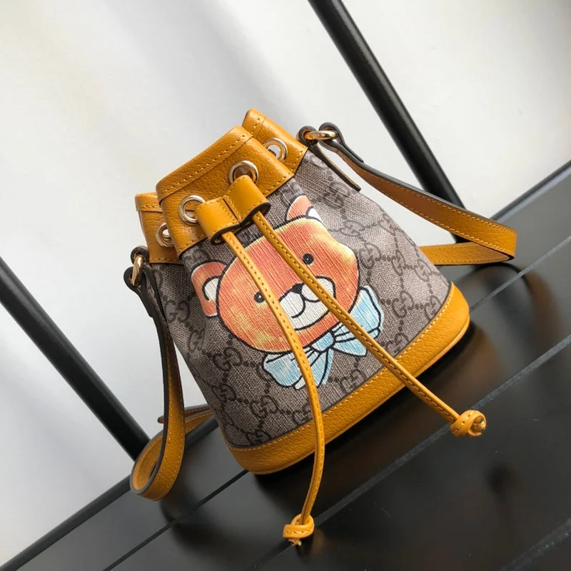 Women Gucci bags with a snap - button closure and a decorative charmBC - Gucci Bags - 4366