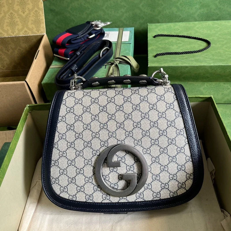 Women Gucci Sylvie bags with a crystal - embellished web stripeBC - GUCCI BAGS - 439