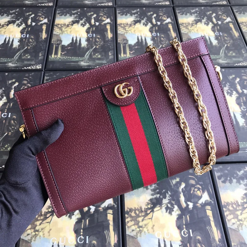 Women Gucci crossbody bags in a bold red colorBC - Gucci Bags - 4535