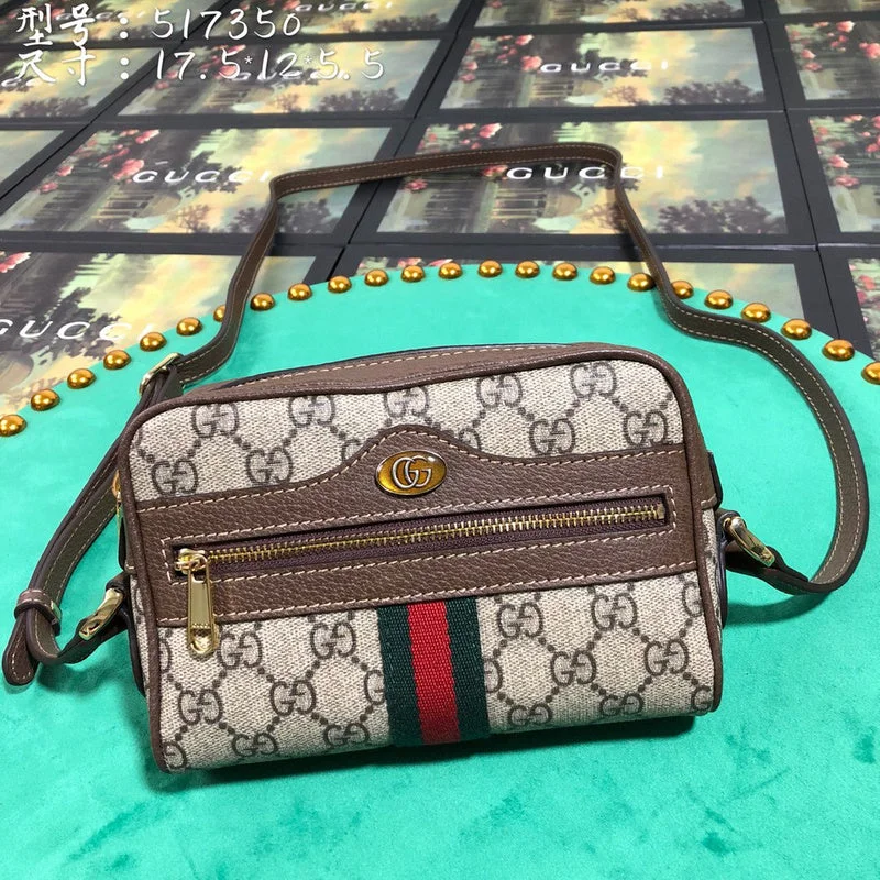 Women Gucci bags with a snap - button closure and a decorative charmBC - Gucci Bags - 4474