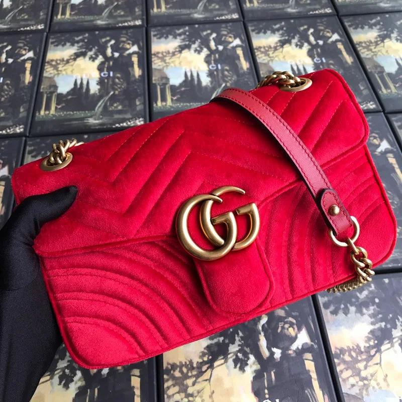 Ladies Gucci shoulder bags with a wide - width strapBC - Gucci Bags - 4434