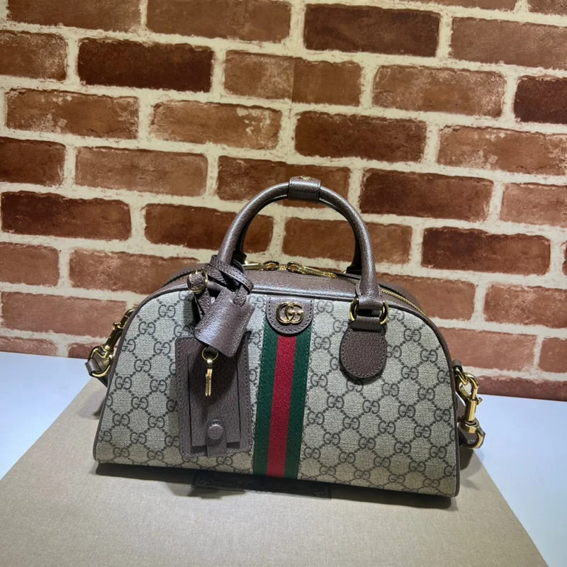 Gucci tote bags for women with a double - handle designgucci luxury - Nushad Bags - 687