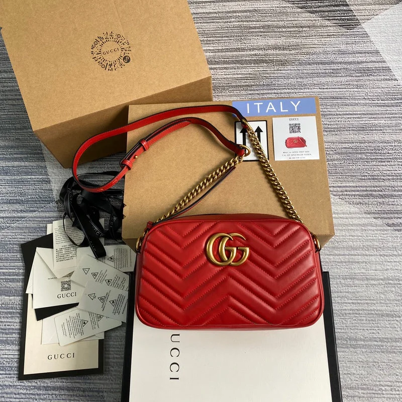 Women Gucci bags with a front - flap pocket for quick - access itemsBC - Gucci Bags - 4352