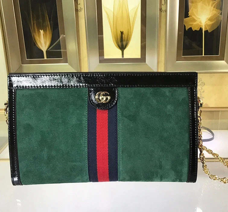 Women Gucci Sylvie bags featuring the signature web stripeBC - Gucci Bags - 4544