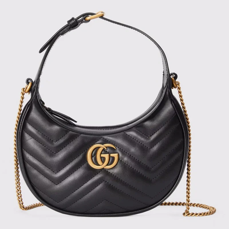 Ladies Gucci shoulder bags with a magnetic - closure flapGucci  Luxury-  Bags - 1057