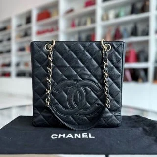 Chanel bags for those who value investment piecesPST Caviar Petite Shopping Tote Black GHW No 11