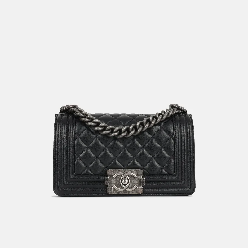 Chanel bags in luxury boutiques worldwideBoy Chanel - Small