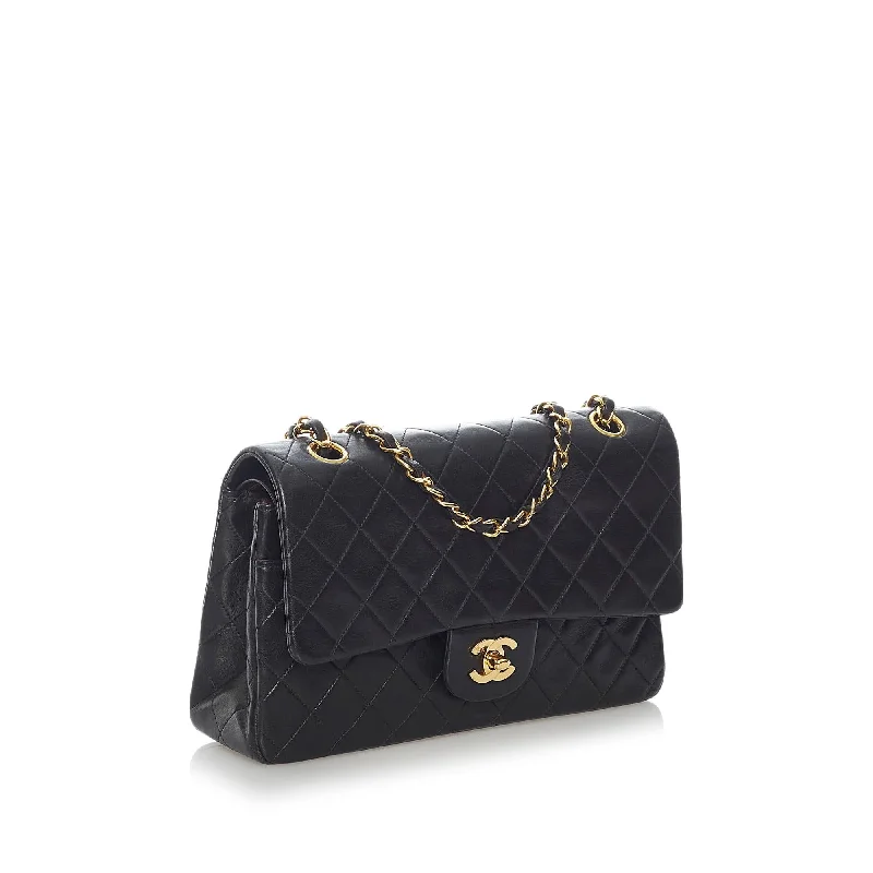 Chanel Small Crossbody Bag for TravelChanel Classic Medium Lambskin Double Flap Bag (30669)