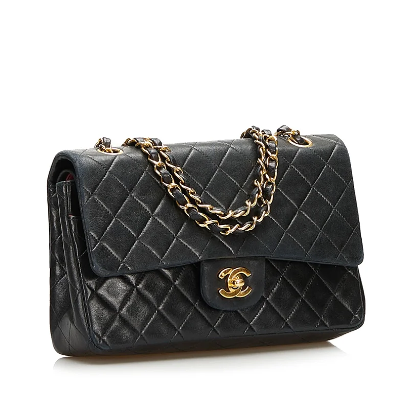 Chanel bags as wedding day accessoriesChanel Classic Medium Lambskin Double Flap Bag (36391)