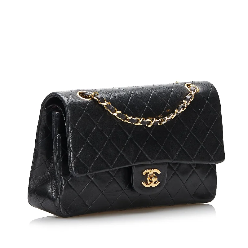 Chanel bags for women with minimalist styleChanel Classic Medium Lambskin Double Flap Bag (szWy8L)