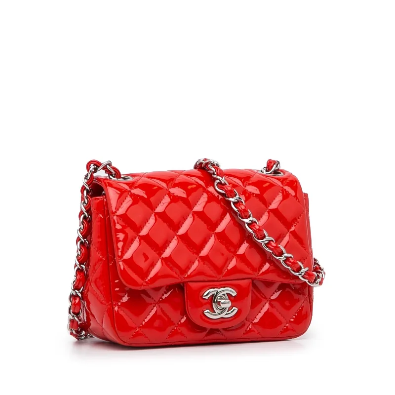 Chanel Designer Handbag with Unique DesignChanel Classic Mini Square Patent Leather Single Flap (tPyR6G)