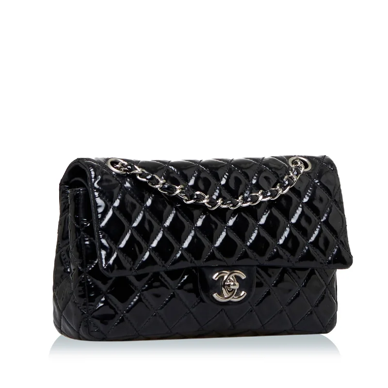 Chanel Handbag with Adjustable Strap for ComfortChanel Classic Patent Double Flap (jxY7eP)