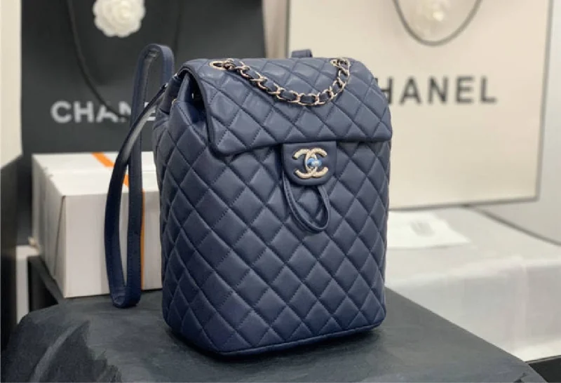 Chanel Designer Handbag with Unique DesignSoft leather woman Chanel backpack