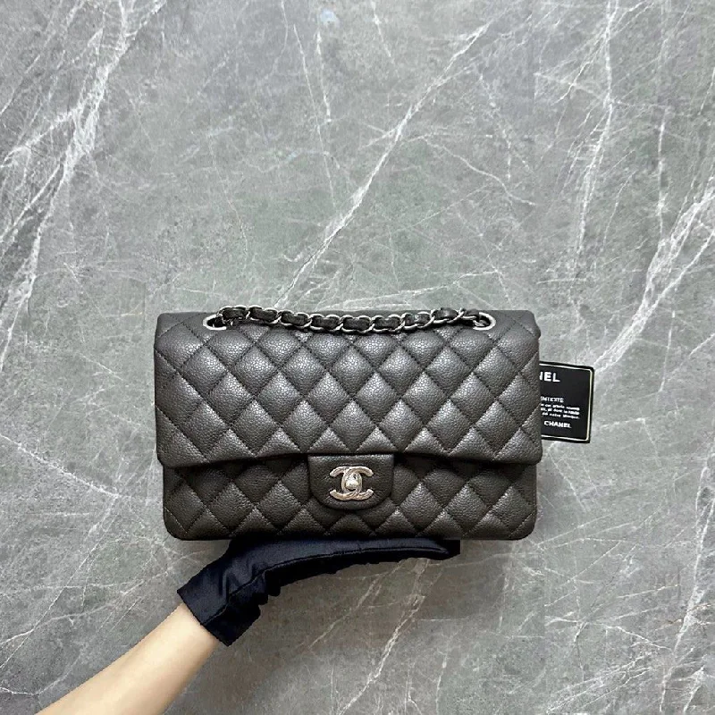 Chanel bags perfect for everyday elegCaviar Dark Brown No 18