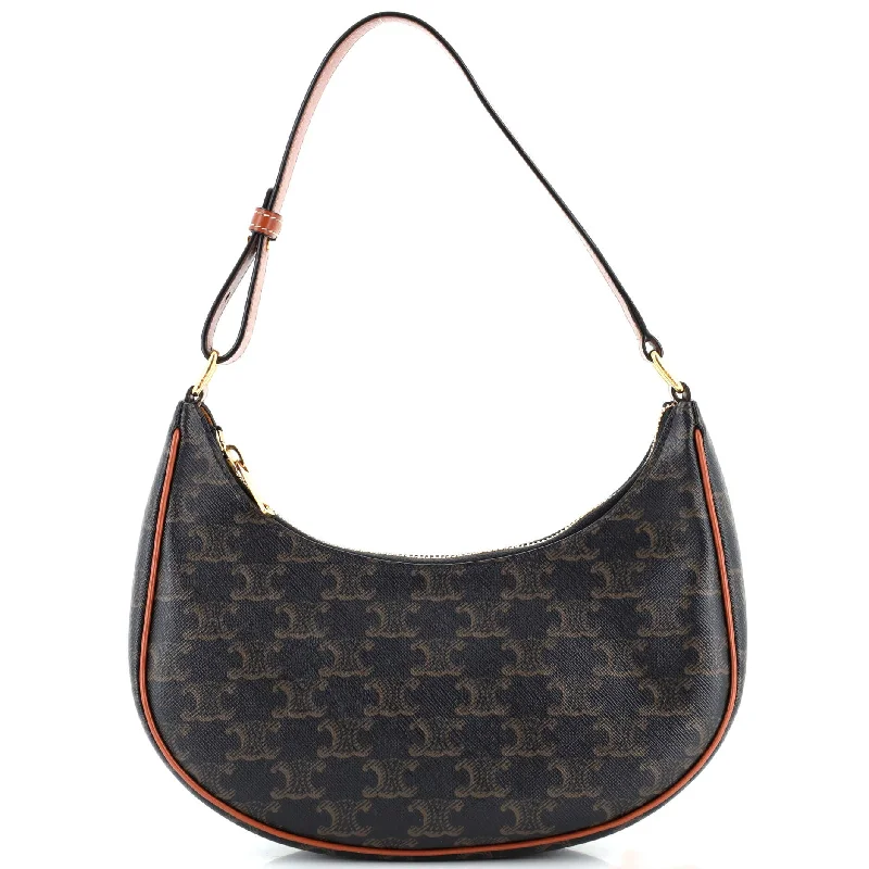 Quilted Celine Bags for a Luxurious AestheticAva Bag Triomphe Coated Canvas